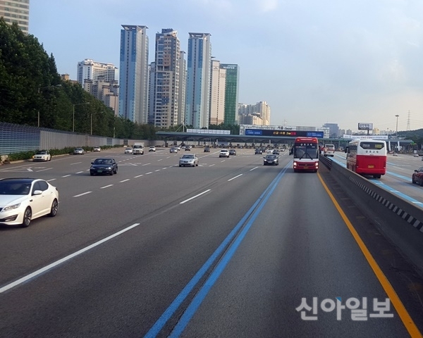 경부고속도로 서울요금소 부근.(사진=신아일보DB)