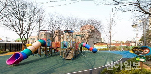 어린이들이 마음껏 뛰어놀수 있는 신월3동 경인어린이 공원.(사진=양천구 제공)