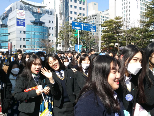 제59주년 3.8민주의거 기념식.재현행사(사진=정태경기자)