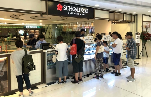 스쿨푸드 홍콩 정관오점 매장 전경(사진=SF이노베이션)