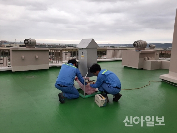 경북 포항시는 생활폐기물 에너지화시설 주변 주거지역에 대해 대기 중 다이옥신을 측정했다. (사진=포항시)