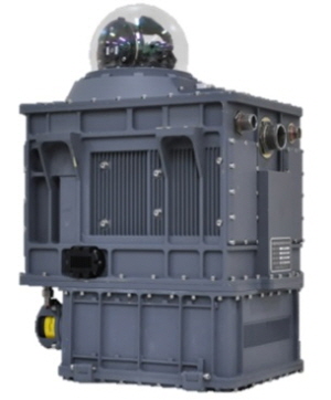 항공기 첨단방어 시스템 ‘지향성적외선방해장비(DIRCM)’ 제품 이미지. (사진=한화시스템)