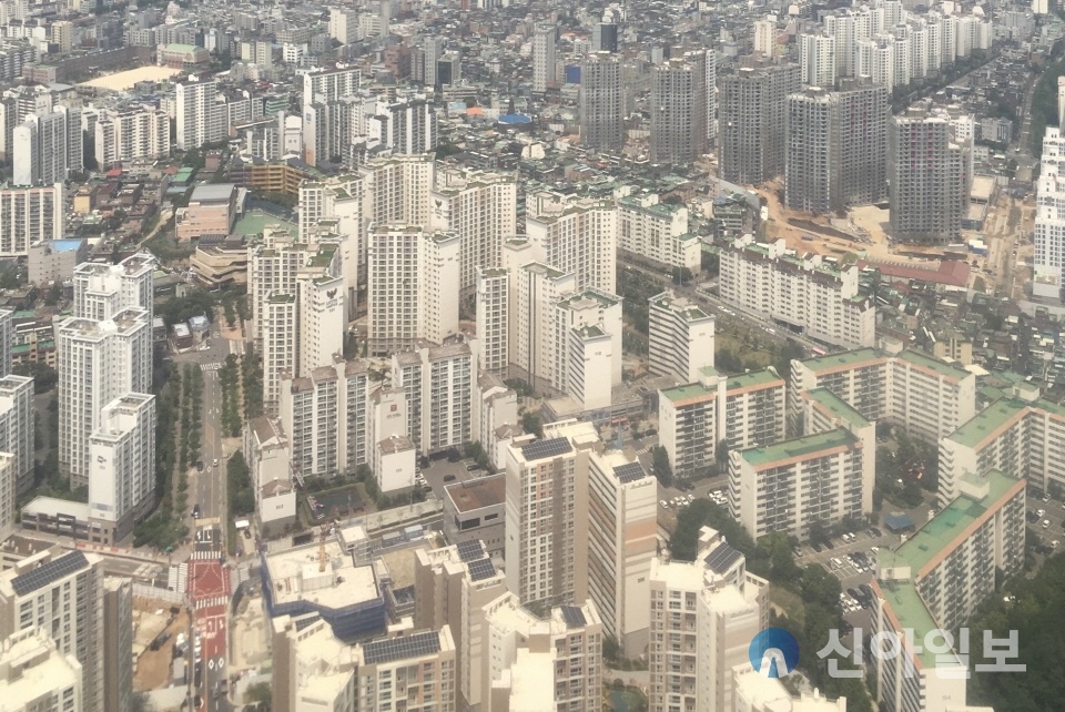 서울시내 아파트 전경. (사진=신아일보DB)