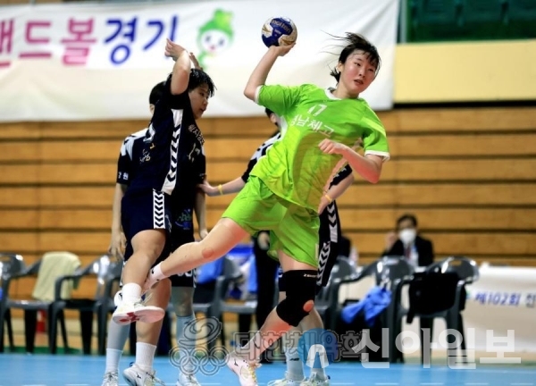 전국소년체전 핸드볼 경기 모습(사진=대한체육회 제공)