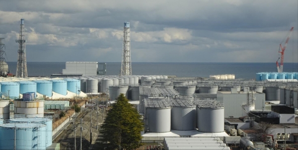 후쿠시마 원전 내에 설치된 오염수 탱크. (사진=연합뉴스)