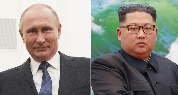푸틴 러시아 대통령과 북한 김정은. (사진=연합뉴스)