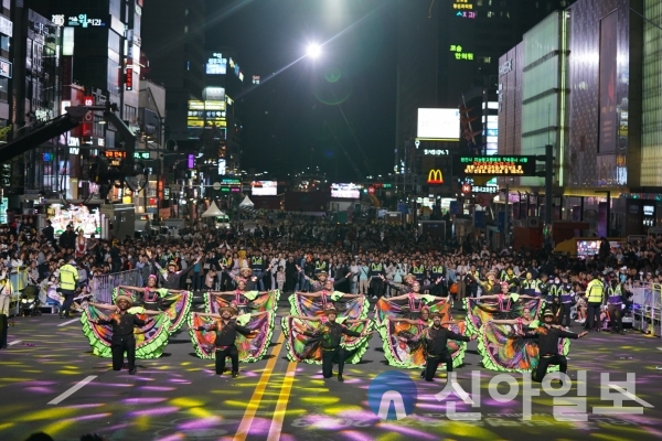 지난해 개최한 ‘천안흥타령춤축제 2023’ 모습.(사진=천안시)