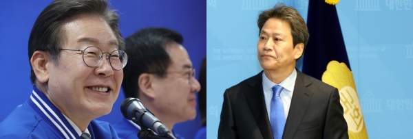 이재명 더불어민주당 대표(사진 왼쪽)와 임종석 전 청와대 비서실장 (자료사진=연합뉴스)