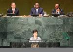 朴대통령 UN총회서 북한 핵·인권, 일본 위안부 문제 언급