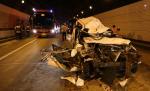 남해고속도로 창원1터널서 8중 추돌…4명 사망·14명 부상