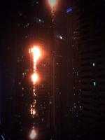 [영상] 두바이 84층 건물 &apos;토치타워&apos;서 화재… 횃불탑 수준