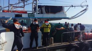 부안해양경찰서, 올해 불법 멸치조업 어선 55척 검거