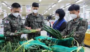 육군 1군단, 내달까지 40여억원 투입 지역 농산물 확대 구매