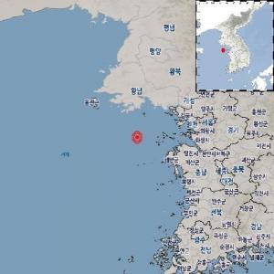 인천 옹진군 연평도 인근 해역서 규모 3.3 지진 발생