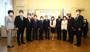 박병석 국회의장 체코 방문, 비스트르칠 상원의장과 회담