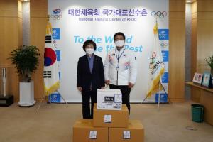 BBQ치킨, 베이징 동계올림픽 국대 선수단 간편식 전달