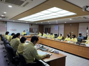 군포시 이승일 부시장, 재난관련 부서 피해복구상황 긴급 점검 회의 개최