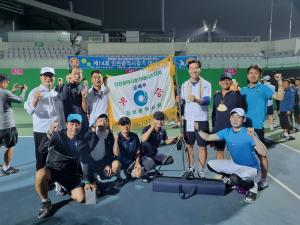 인천환경공단, 제14회 인천시장기 테니스대회 금배부 우승