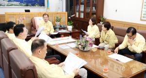 창원시의회, 8월 의장단 간담회 개최