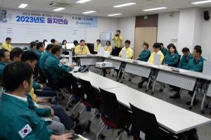 인천시의회 교육위원회, 을지연습 훈련 직원 격려