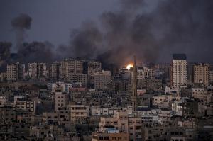 이스라엘, 가자지구 주민 110만명에 이동 통보 “24시간 내 대피하라”