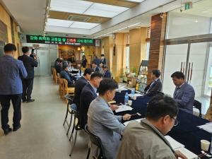 강화군의회 ‘강화섬쌀 미질·상품성 향상 정립 추진 연구회’, 연구용역 중간 보고회