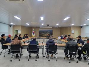 홍천군북방면, 산불예방교육·발대식 개최