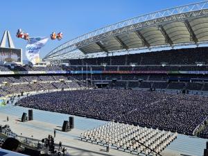 신천지예수교 작년 이어 세번째 10만 수료식 개최