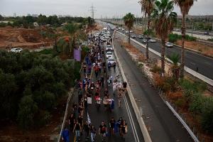 인질 가족들 예루살렘까지 행진… "정부, 석방 노력하라"
