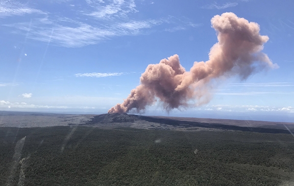 미국 하와이주 하와이섬(일명 빅아일랜드)에 있는 킬라우에아 화산. (사진=AP/연합뉴스)