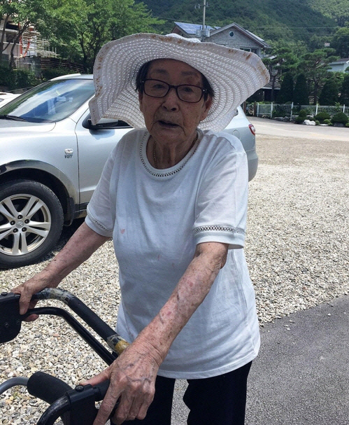 위안부 피해자 하점연 할머니. (사진=연합뉴스)