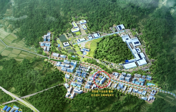 대전시, 세계 최대규모 100㎿급 태양광 기업공동활용 연구센터 유치쾌거-기업공동연구센터 위치. (자료=대전시)