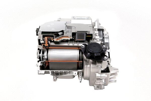 현대자동차그룹의 전기차 전용 플랫폼 ‘E-GMP’ 적용 후륜모터 시스템. (사진=현대자동차그룹)