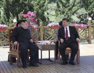 김정은, 또 중국서 시진핑과 회동… "한반도 문제 논의"