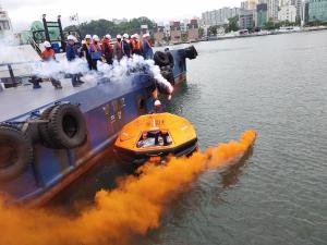 포항해수청, 구명·화재설비 사용 시연회 개최
