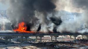 제2경인고속도 방음터널 화재… 인명피해 40명 넘어(종합)