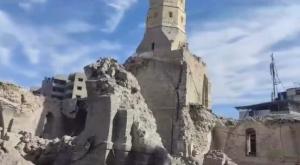 하마스 "가자서 가장 오래된 모스크, 이스라엘 공습에 파괴"