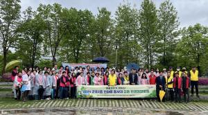 군포2동 한마음 봉사대, 봄맞이 환경정화활동 펼쳐